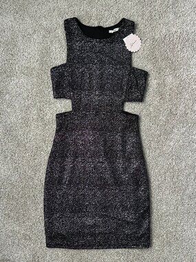 NEW soprano glitter cutout dress 🤍 s